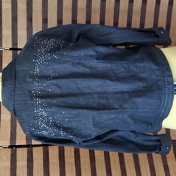 Chico's Studded jean jacket - Picture 9 of 13